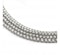 Diamond Multi-Row Platinum Necklace, 82.60ct - image 4
