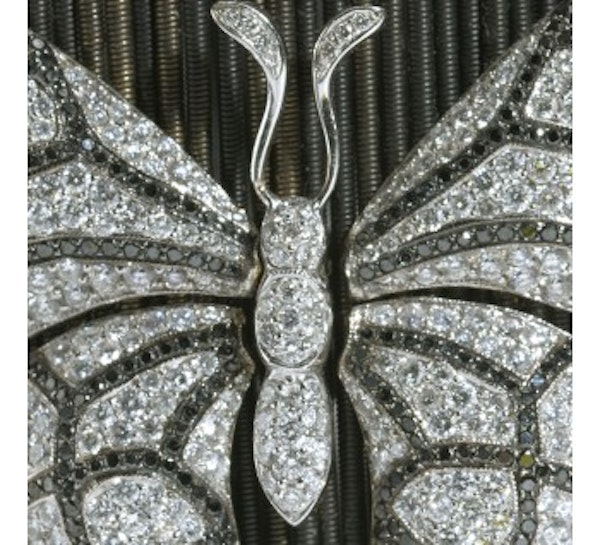 Diamond Butterfly And Ladybird Cuff Bracelet, 9.00ct - image 3