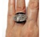 David Webb Rock Crystal, Diamond And Enamel Ring - image 2