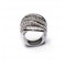 Cartier Diamond And Enamel "Paris Nouvelle Vague" Ring - image 2