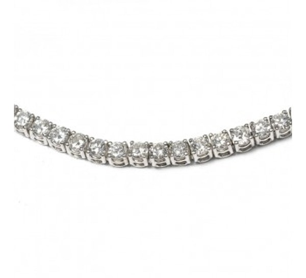 18.30ct Diamond Riviere Necklace - image 3