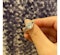 1.01ct D SI1 Cushion Diamond Platinum Ring - image 2