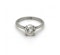 Cushion Cut Diamond And Platinum Solitaire Ring, 1.64ct - image 3