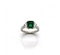 Emerald Diamond And Platinum Ring 2.00ct - image 2