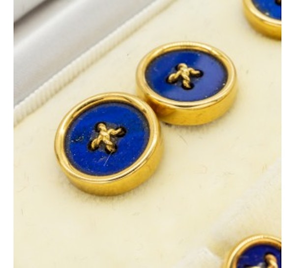 Tiffany & Co. Lapis Lazuli And Gold Dress-Set, Circa 1970 - image 3