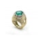 French Emerald And Diamond Bombe Cocktail Ring, Circa 1965 - image 2