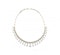 Antique Gold Diamond Fringe Tiara Necklace - image 3