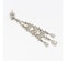 Modern Diamond And Platinum Drop Earrings, 9.06ct - image 2