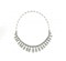 French Antique Diamond Fringe Tiara Necklace, 14.00 Carats - image 2