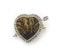 Antique Fabergé Moss Agate And Diamond Heart Brooch - image 4