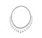 Antique French Ch. Fontana & Cie Diamond Fringe Tiara Necklace, Silver Upon Gold, Circa 1880 - image 1