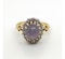 Vintage Star Sapphire Diamond and Gold Cluster Ring, Circa 1979 - image 2