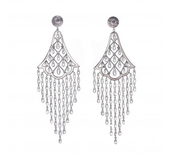 Diamond Drop Earrings, 21.94ct - image 2