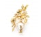 Antique Pearl Diamond And Gold Jardiniere Brooch - image 2