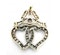 Victorian Diamond Double Heart And Bow Pendant - image 3