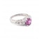 Pink Sapphire 1.57ct And Diamond Platinum Ring - image 3