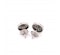 Diamond, Black Onyx And Emerald Stud Earrings - image 3