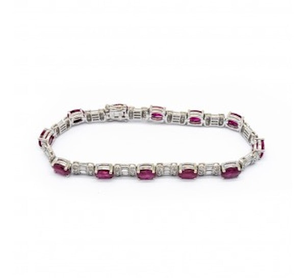 Ruby And Diamond Bracelet - image 2