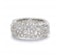 Moonstone And Diamond White Gold Bangle Bracelet - image 4