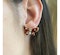 Red Enamel And Diamond Butterfly Earrings - image 2