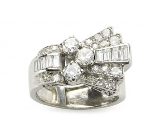 1940'S Diamond Ring - image 2