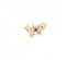 Enamel Sapphire And Diamond Butterfly Brooch - image 2