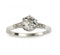 Art Deco Single Stone Diamond and Platinum Ring, 0.84ct, Circa 1930 - image 1