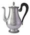 CHRISTOFLE Silver Plate - MALMAISON Pattern - 4 Piece Tea & Coffee Set - image 2