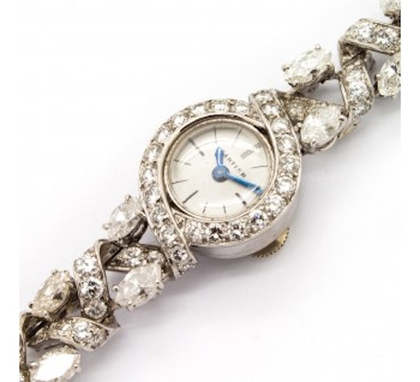 Cartier Diamond Back Winder Wristwatch - image 2