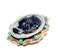 Turquoise, Diamond, Enamel And Gold Cameo Pendant - image 3