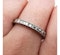 French Cut Diamond And Platinum Eternity Ring - image 2