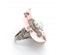 Conch Shell Flower And Snake Ring - image 3