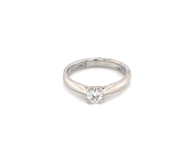 Single Stone Diamond Ring, 0.25ct - image 2