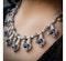Sapphire And Diamond Fringe Necklace - image 2