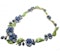 Moira Enamel, Sapphire And Diamond Flower Necklace - image 2