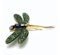 Moira Green Garnet, Diamond, Sapphire, Silver And Gold Dragonfly Brooch - image 2