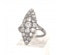 Edwardian Diamond Cluster Ring - image 2