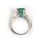 Colombian Emerald and Diamond Three Stone Ring, 3.73ct - image 2