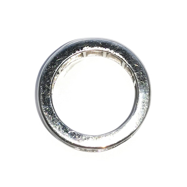 Baguette Cut Diamond Platinum Full Eternity Ring, 6.00ct - image 6