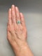 Emerald Diamond Ring in Platinum, date circa 1970, SHAPIRO & Co since1979 - image 2