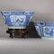 A pair of large Chinese blue and white punch bowls, Kangxi (1662-1722) - image 6