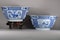 A pair of large Chinese blue and white punch bowls, Kangxi (1662-1722) - image 5