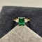 Emerald Diamond Ring in 18ct Gold date circa 1950, Lilly's Attic since 2001 - image 1