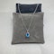London Blue Topaz Pendant in 9ct White Gold date circa 1970, Lilly's Attic since 2001 - image 5