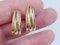 David Webb 18ct gold  hoop earrings skull 5296  DBGEMS Ltd - image 2