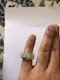 1950,s diamond 18ct gold and platinum ring - image 2