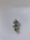 Deco diamond platinum brooch - image 2