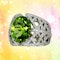 French Platinum Peridot and Diamond Cocktail Ring - image 5