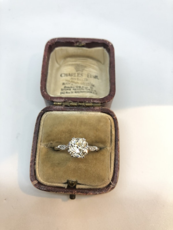 1.43ct single solitaire engagement ring - image 2