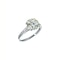 MM7129r Platinum Edwardian 2.97ct diamond single stone with diamond shoulders 1910c - image 1